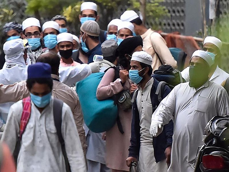 Approximate 25 thousand tablighi jamaat members kept in isolation due to suspicion of corona infection in india sna | तबलिगी जमातचे देशभरात 25 हजार हून अधिक लोक आयसोलेशनमध्ये, या राज्यातील पाच गावे सील