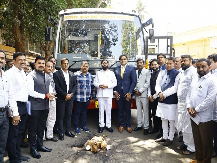 now st bus will run smoothly on gas inauguration of fuel conversion vehicle project by cm eknath shinde | आता एसटी सुसाट धावणार गॅसवर; इंधन रूपांतरण वाहन प्रकल्पाचे मुख्यमंत्र्यांच्या हस्ते उद्घाटन
