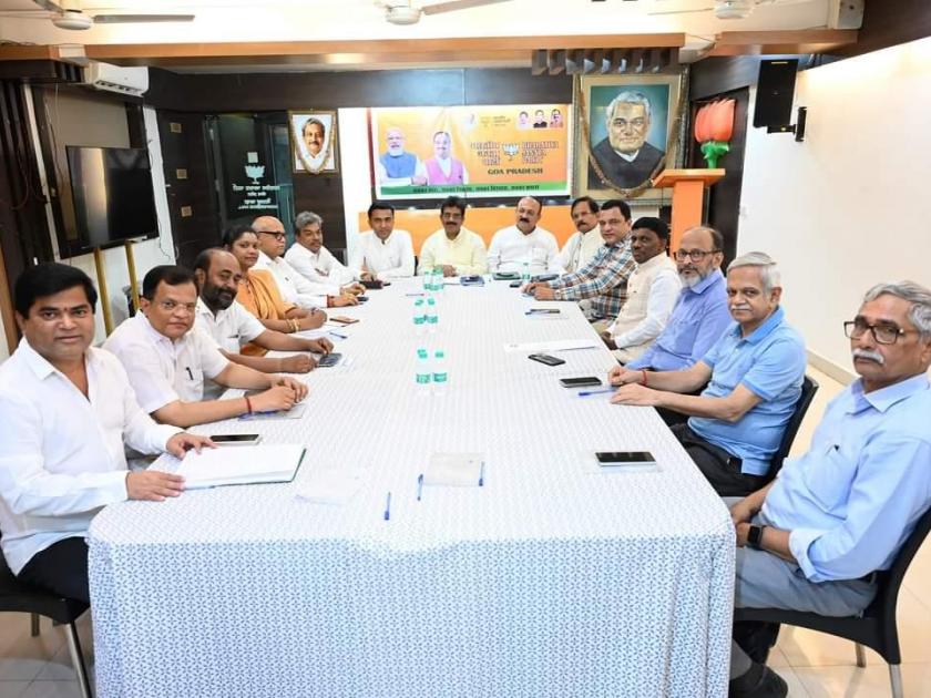 only shripad naik will get a contitancy from north goa bjp election committee meeting | उत्तर गोव्यातून श्रीपादभाऊंनाच मिळणार तिकीट! भाजपच्या निवडणूक समितीची बैठक 