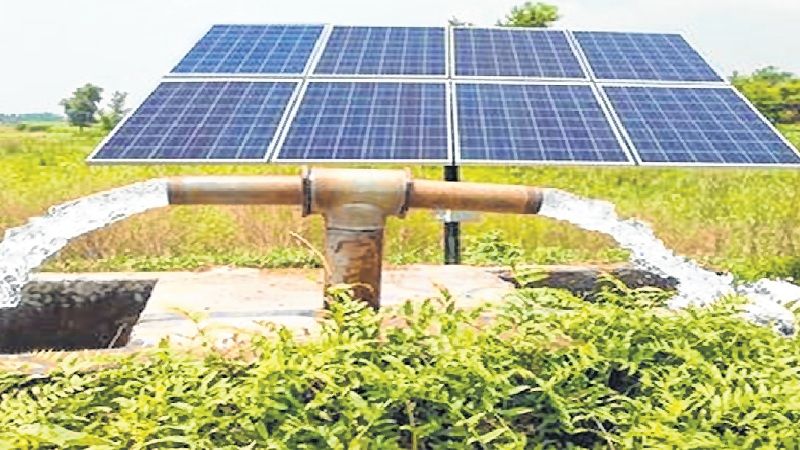 CM Solar Agricultural Pump Scheme: 138 farmers of Vidarbha deposited money | मुख्यमंत्री सौर कृषी पंप योजना : विदर्भात १३८ शेतकऱ्यांनी पैसे भरले