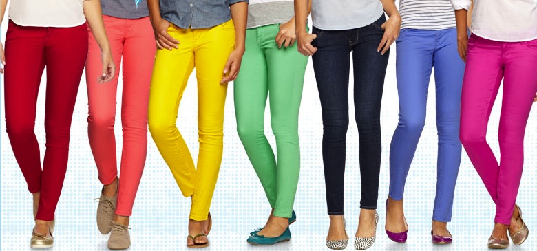 Color jeans dei attractive 'dressing style'! | ​कलर जीन्स देई आकर्षक ‘ड्रेसिंग स्टाईल’!