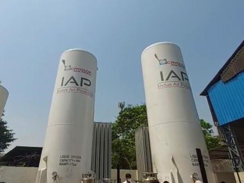 Badlapur Municipal Corporation will store 2 lakhs liter Oxygen | बदलापूर पालिकेने अंबरनाथ एमआयडीसीत उभारले 2 लाख लीटर क्षमतेचे ऑक्सिजन स्टोरेज प्लांट