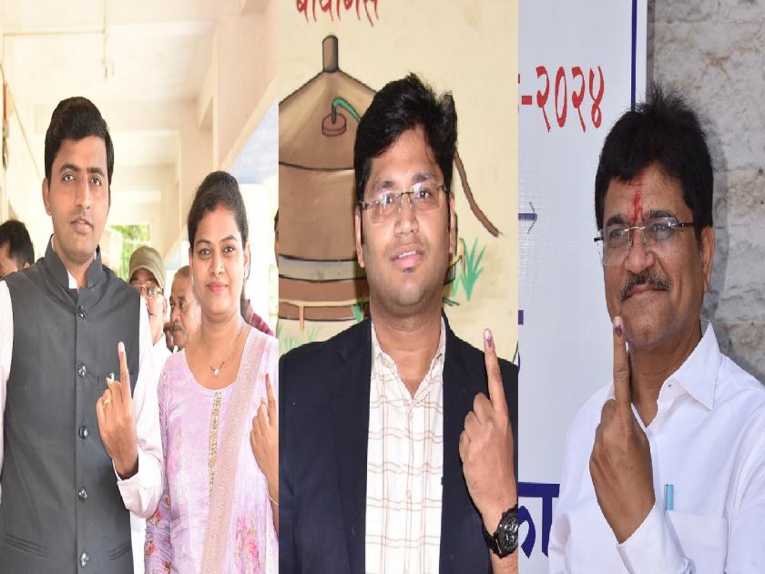 Kolhapur Collectors, Chief Executive Officers voted for the Lok Sabha Elections | Kolhapur: जिल्हाधिकारी, मुख्य कार्यकारी अधिकाऱ्यांनी केले मतदान, कंट्रोल रुममधून जिल्हाधिकाऱ्यांचा वॉच