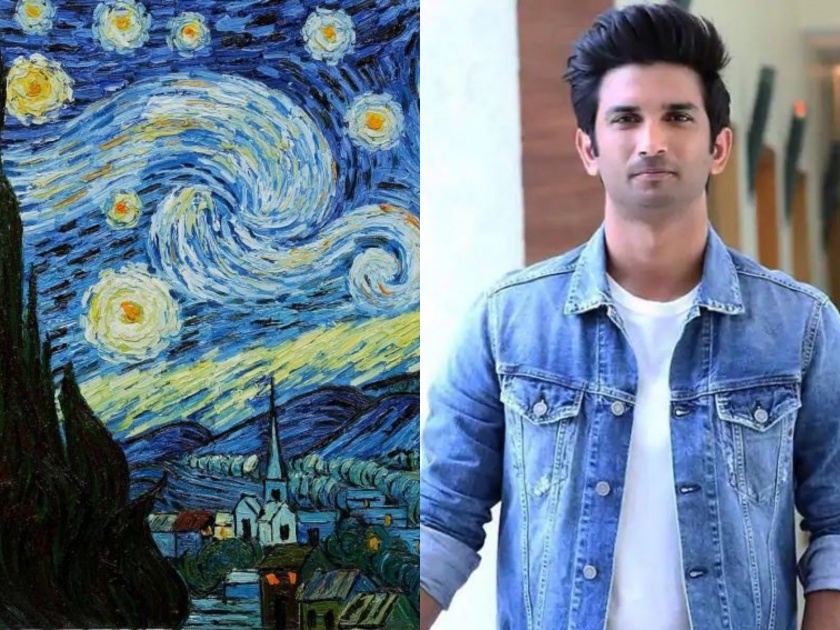Sushant Singh Rajput: His cover photo is a famous painting "Starry Nights" by Vincent Van Gogh | Sushant Singh Rajput Suicide: ‘हा’ फोटो निव्वळ योगायोग की आत्महत्येचे संकेत; सुशांत राजपूतच्या ट्विटरवरील पेंटींग कोणाची?