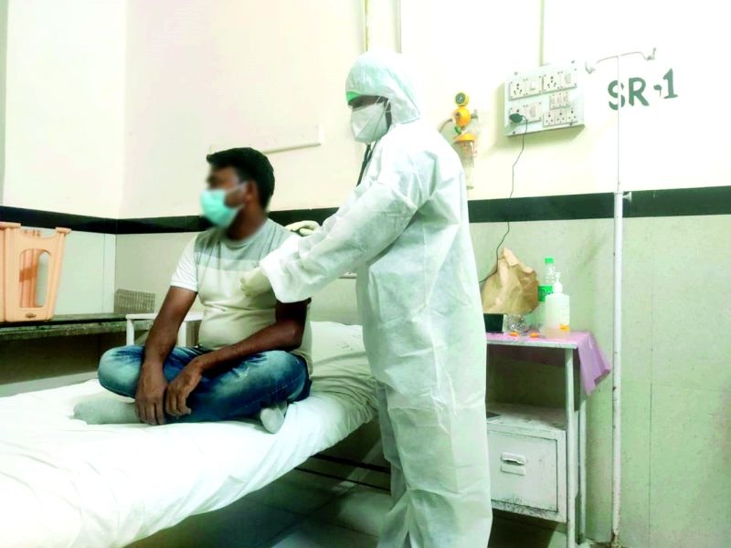 20 new suspected patients admitted in Nagpur: 11 negatives from 38 samples in a day | नागपुरात  २० नवे संशयित रुग्ण दाखल : दिवसभरात ३८ नमुन्यांमधून ११ निगेटिव्ह