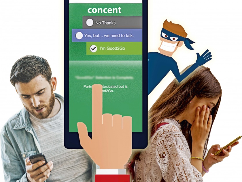 After #metoo rise of consent app | #metoo च्या वादळानंतर आता सहमतीच्या सेक्ससाठी 'कन्सेण्ट अ‍ॅप’