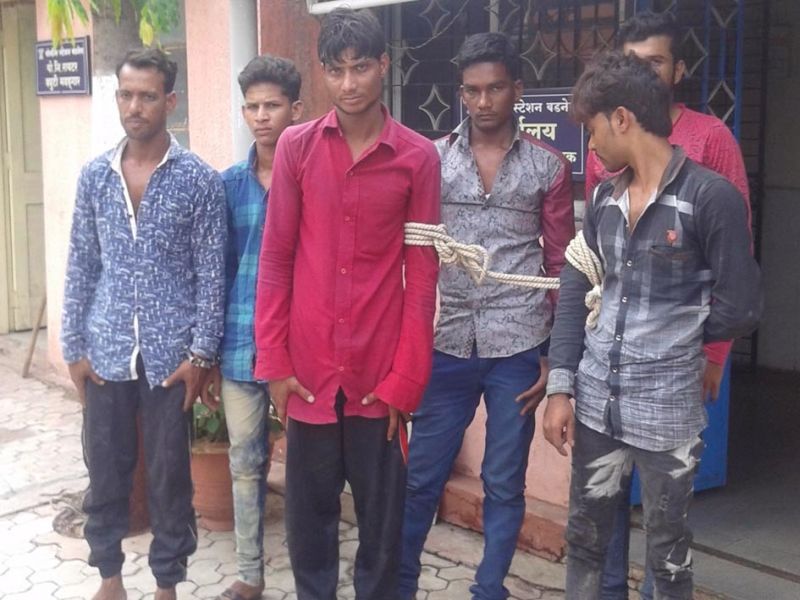 Police have tried to douse the robbery in Amravati, eight inmates | अमरावतीमध्ये दरोड्याचा प्रयत्न पोलिसांनी पाडला हाणून, आठ गजाआड