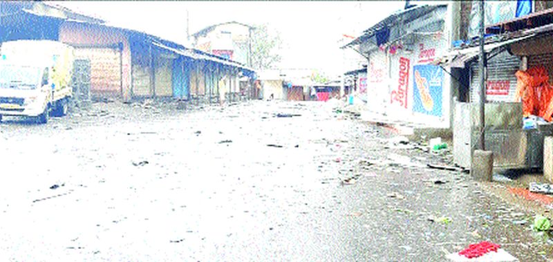 Shrivardhan devastated by nature cyclone | निसर्ग चक्रीवादळाने श्रीवर्धन उद्ध्वस्त
