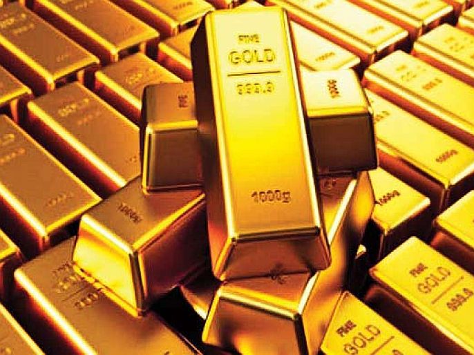 Increase in gold prices; Silver prices slipped | सोन्याच्या भावात वाढ; चांदी मात्र घसरली