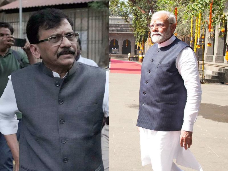 MP Sanjay Raut has criticized PM Narendra Modi's visit to Nashik. | 'PM मोदी काळाराम मंदिरात दर्शनासाठी आल्याचे आनंद, पण...'; संजय राऊतांचा निशाणा