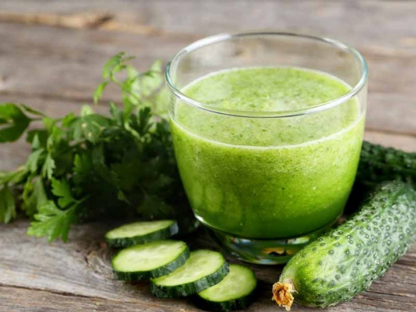 Cucumber juice for weight loss and fat belly know how and when to consume it | बाहेर आलेलं पोट आणि वजन कमी करण्यासाठी रोज करा 'या' ज्यूसचं सेवन!