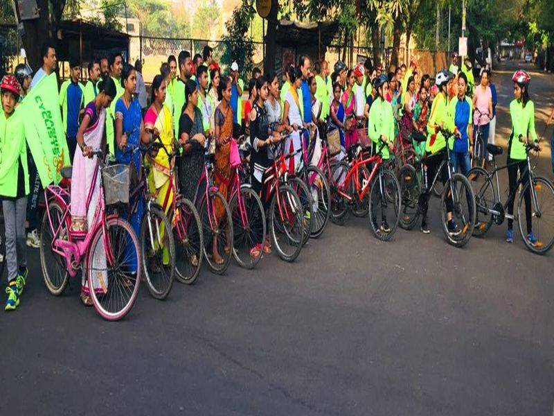 Bicycle bank set up for poor children in Sangli | सांगलीत गरिब मुलांसाठी उभारली सायकल बँक