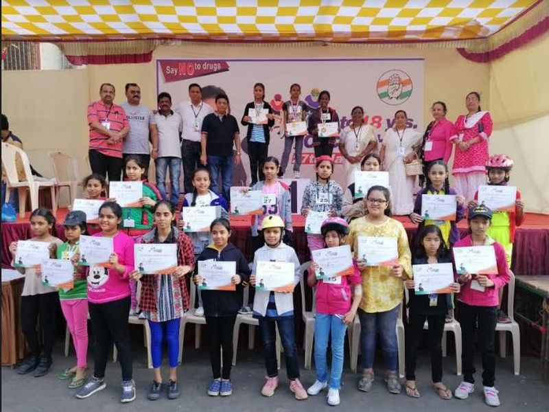 2000 students participate in cyclothon competition | सायक्लोथॉन स्पर्धेत 2000 विद्यार्थ्यांचा सहभाग