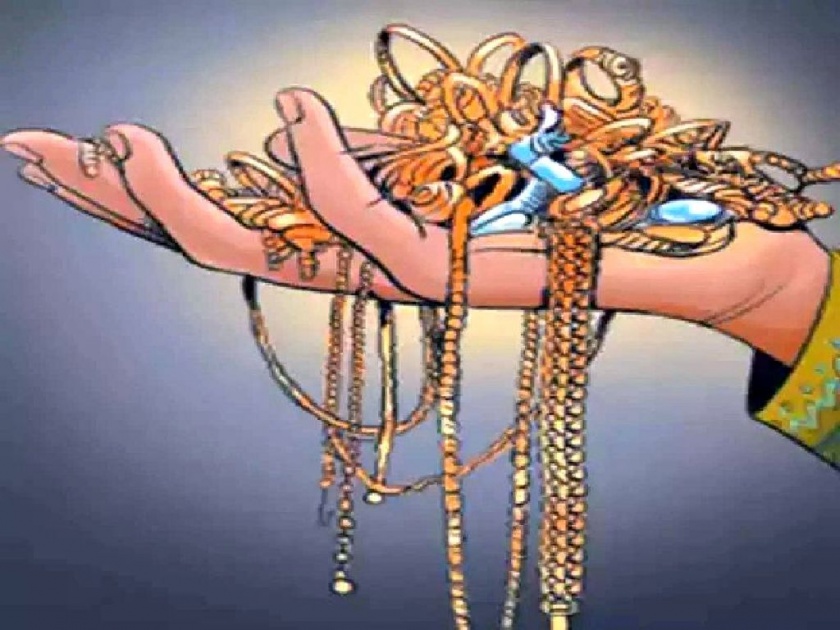 Girlfriend stole jewelry worth 7 lakhs of a relative and gave it to her boyfriend! | प्रेयसीने सात लाखांचे दागिने चोरले अन् दिले प्रियकराला! 
