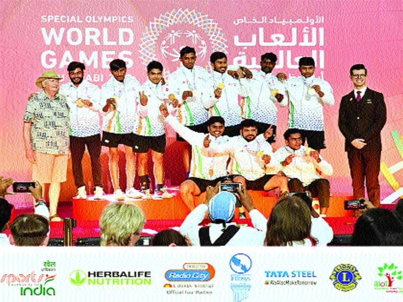  India has 368 medals in the Special Olympics | विशेष ऑलिम्पिकमध्ये भारताला ३६८ पदके