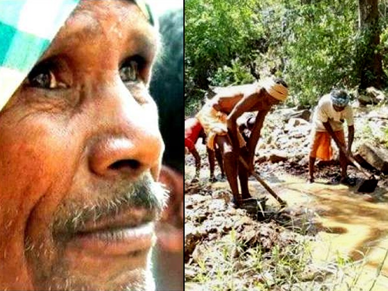 Meet Odisha’s Dashrath Manjhi, the man who carved 3-km-long canal through mountain | ओडिशाचा दशरथ मांझी, एकट्याने खोदला 3 किमी लांब कालवा
