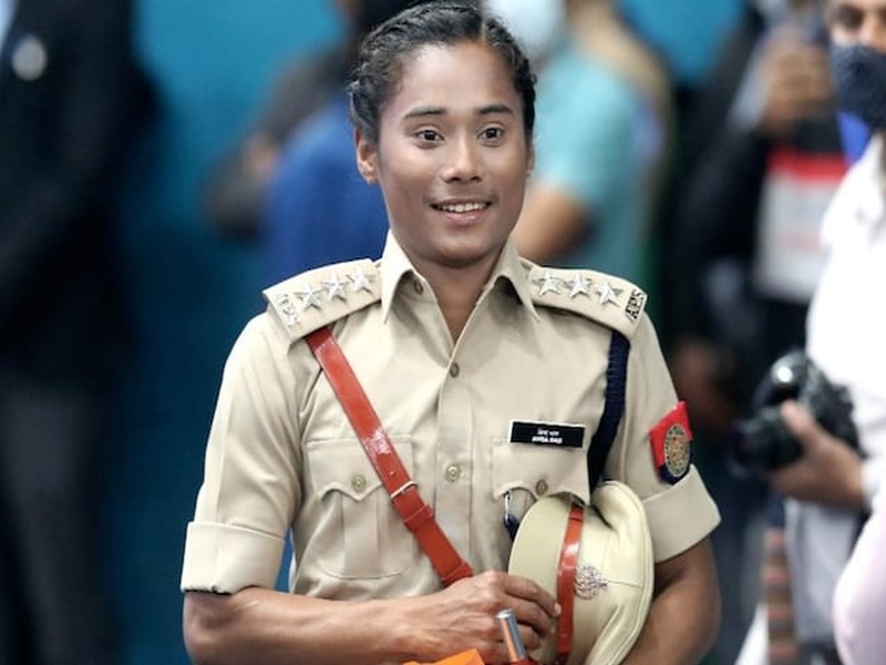 Suvarnakanya Hima Das became Deputy Superintendent of Police | सुवर्णकन्या हिमा दास झाली पोलीस उपअधीक्षक