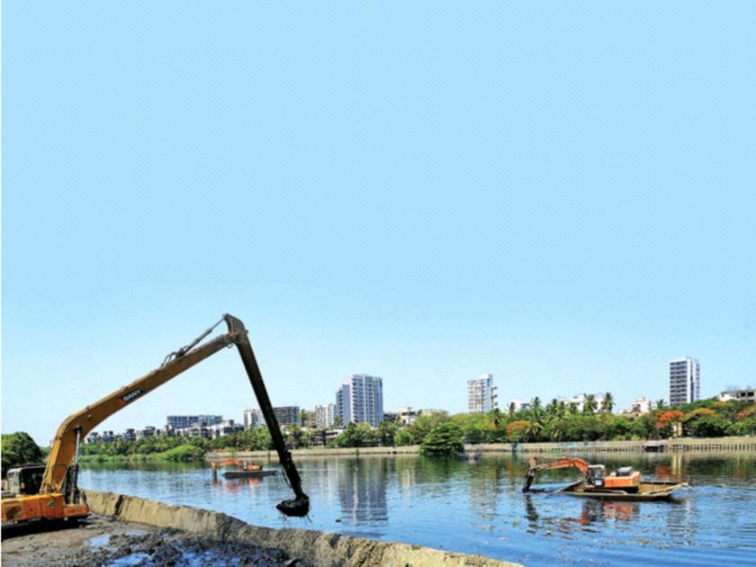 9 lakh 84,927 metric tonnes of silt removed from Mumbai | मुंबईतून काढला 9 लाख 84,927 मेट्रिक टन गाळ