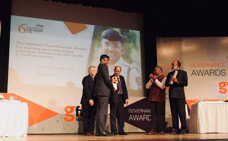 DCP Harsh Poddar in Nagpur honored | नागपुरातील डीसीपी हर्ष पोद्दार सन्मानित