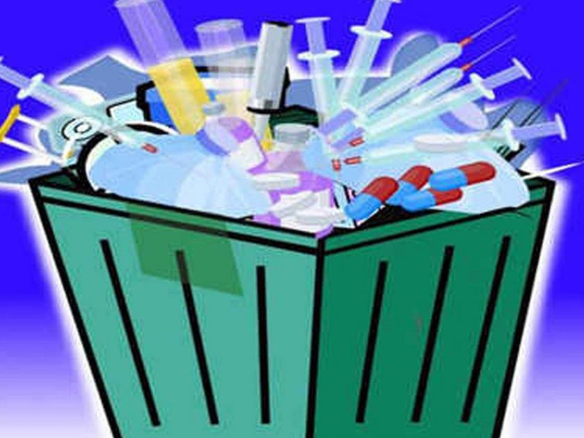 Four private hospitals in nagpur fined two lakhs for disposing medical waste in general waste | वैद्यकीय कचरा सामान्य कचऱ्यात टाकला; चार खासगी रुग्णालयांना दोन लाखांचा दंड