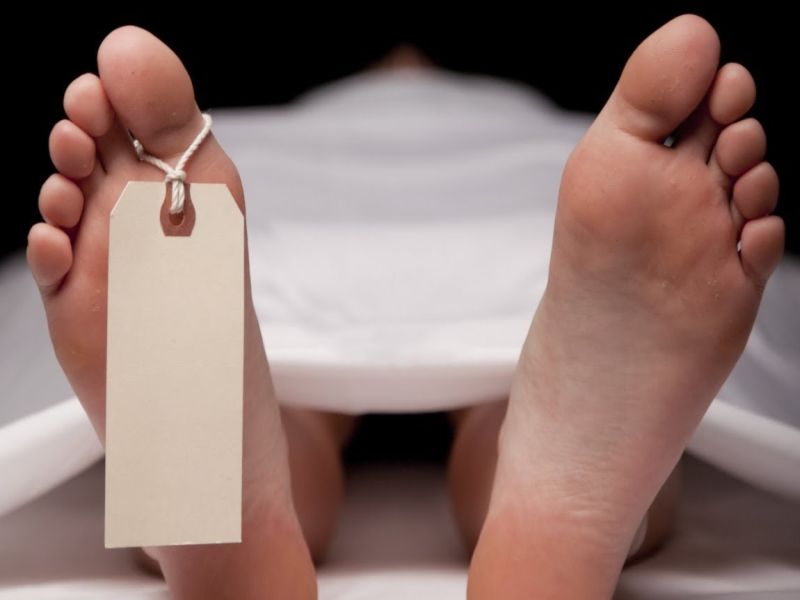 The Man dead body was found in a box | खाडी किनारी पत्र्याच्या पेटीमध्ये आढळला पुरुषाचा मृतदेह