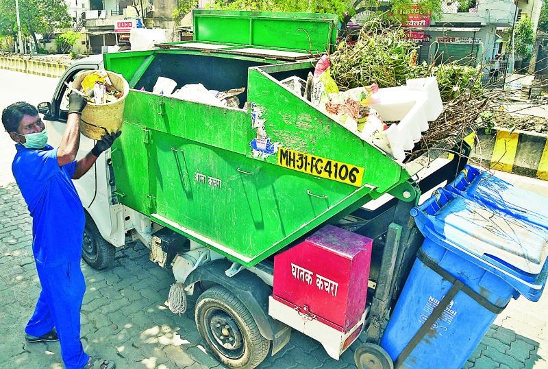 Nagpur reduces 450 metric tonnes of waste: lockdown results | नागपूरचा ४५० मेट्रिक टन कचरा कमी झाला : लॉकडाऊनचा परिणाम