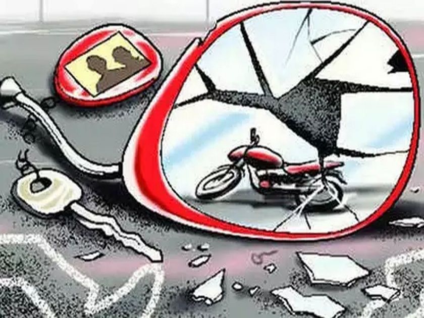 BJP MLA's Pajero car hit the bike; three killed | भाजपा आमदाराच्या पजेरो कारने दुचाकीला उडविले; तिघे ठार