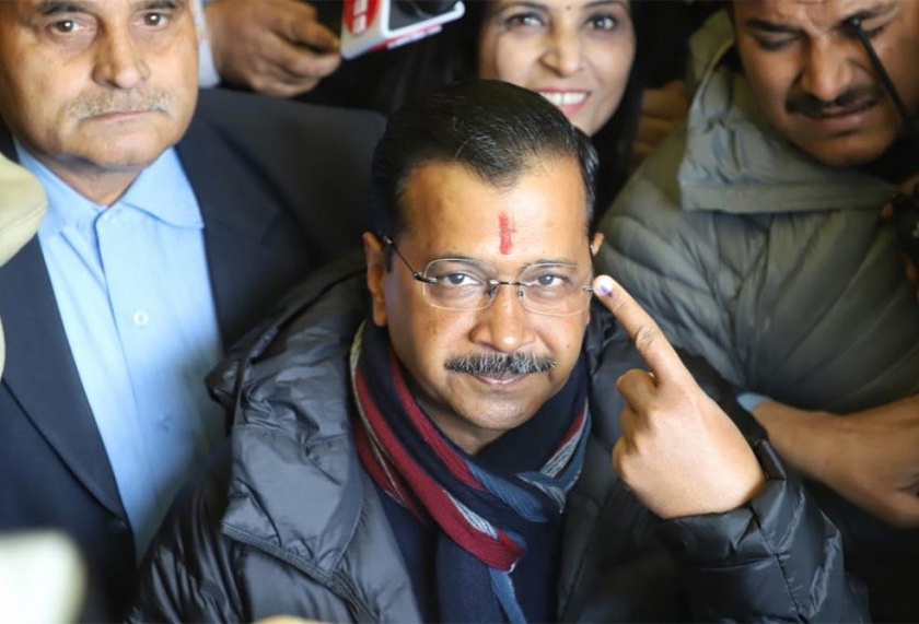 Success stories of Kejriwal's image enrichment | Delhi Election: केजरीवालांच्या प्रतिमासंवर्धनाची यशस्वी कहाणी