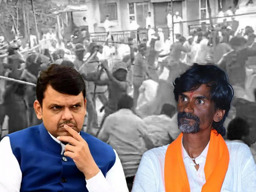 maratha reservation manoj jarange patil slams bjp leader devendra fadanvis and chhagan bhujbal | फडणवीसांच्या ताटात जेवणारी माणसं मराठ्यांविरोधात बोलत आहेत; जरांगेंचा गंभीर आरोप