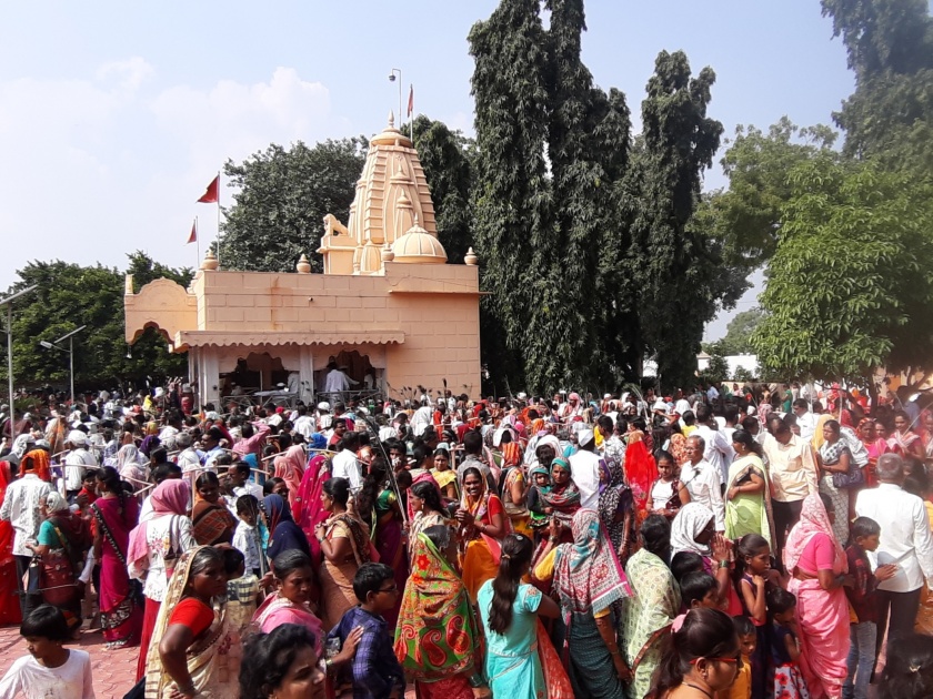 Devagala devotees gather for the celebration of Kartik Purnima in Tripura | त्रिपुरारी कार्तिक पौर्णिमा उत्सवानिमित्त देवगडला भाविकांची मांदियाळी