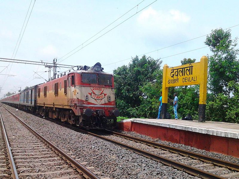 Threat to blow up Devlali railway station, security tightened in nashik | देवळाली रेल्वे स्थानक उडवून देण्याची धमकी, निनावी पत्राने खळबळ
