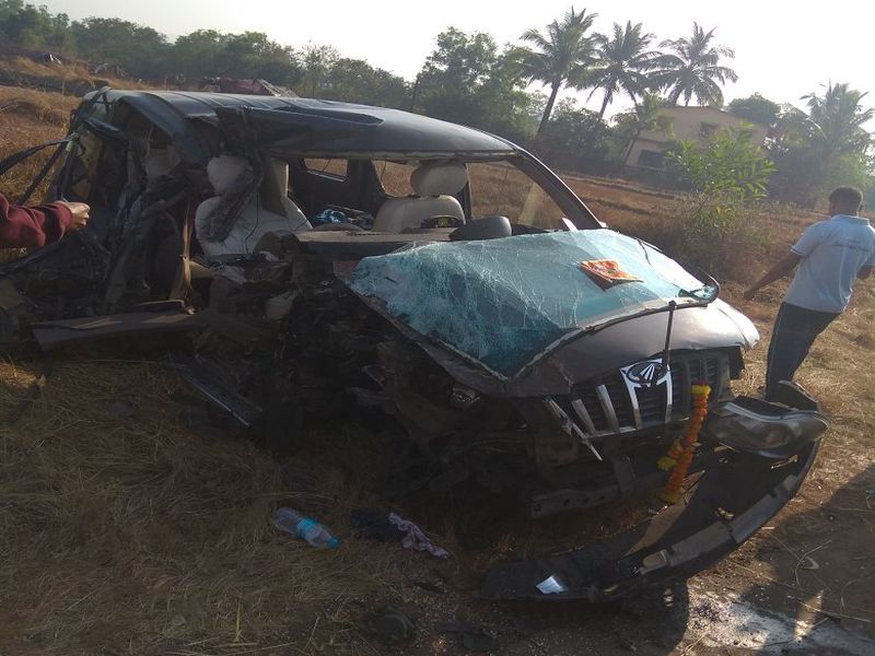 Ratnagiri: Accident of ST and Zaylo car near Devrukh, woman died | रत्नागिरी : देवरुखजवळ एसटी व झायलो कारचा अपघात, एका महिलेचा मृत्यू