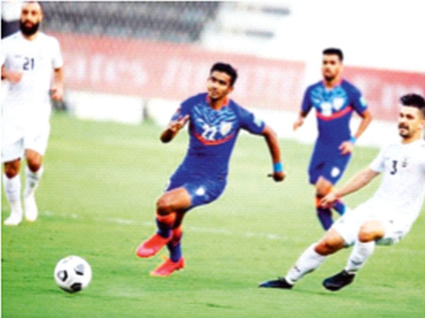 Indian team qualifies for Football Asia Cup; Indo-Afghan match draw | भारतीय संघ फुटबॉल आशिया चषकासाठी पात्र; भारत-अफगाण सामना अनिर्णीत
