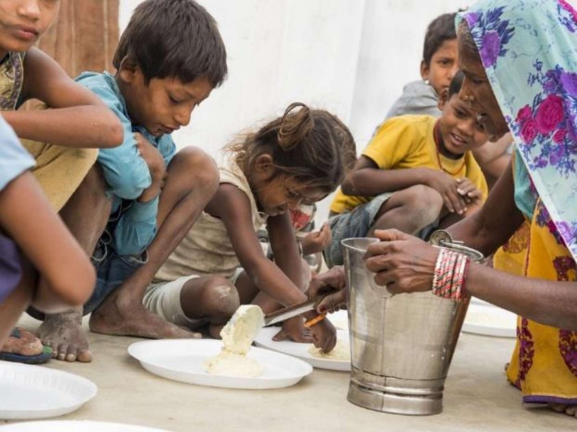 India ranks 102th in 117 countries in hunger index | भूक निर्देशांकात ११७ देशांत भारत घसरून १0२ व्या स्थानी