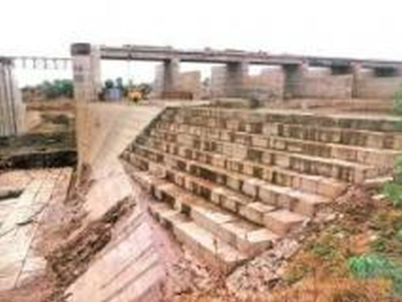 Two years to complete the underground drainage of Purna Barrage |  पूर्णा बॅरेजच्या भूमिगत जलवाहिनीला लागणार दोन वर्ष