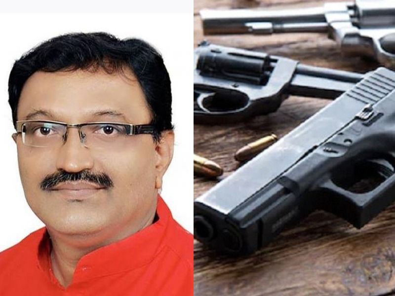 crime branch police seized arms and ammunition from bjp leaders shop in dombivali | भाजपा पदाधिकाऱ्याच्या दुकानातून मोठा शस्त्रसाठा जप्त