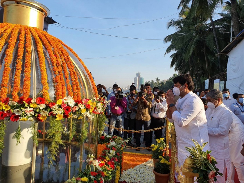 Dr. Work on Babasaheb Ambedkar Memorial will be completed on this day, announced Dhananjay Munde | डॉ. बाबासाहेब आंबेडकर स्मारकाचं काम केव्हा पूर्ण होणार?, धनंजय मुंडे यांनी केली घोषणा! 