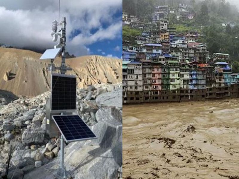 Newly-installed weather station stopped sending signal days before Sikkim floods | सिक्कीममध्ये महापूर येण्याच्या १५ दिवसांपूर्वी आपतकालीन यंत्रणा पडली होती बंद; डेटाही मिळाला नाही