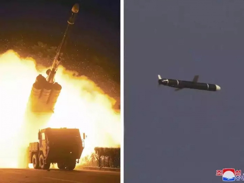 Kim Jong Un, North korea fired cruise missiles; Tensions with the US escalated after the test | Kim Jong Un: किम जोंग उनने क्रूझ मिसाईल डागले; चाचणीनंतर अमेरिकेसोबतचा तणाव वाढला
