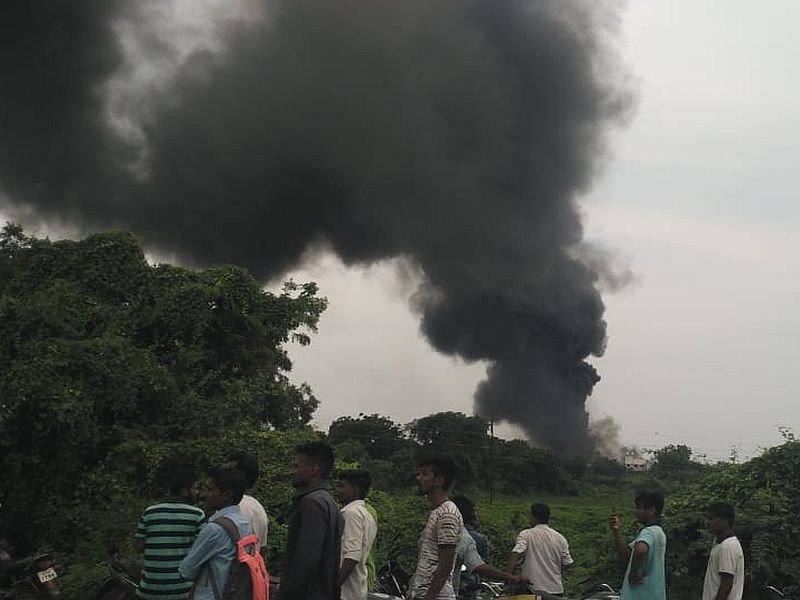 major explosion at chemical factory in dhule, maharashtra | VIDEO : धुळ्यात केमिकल फॅक्टरीत स्फोट, सहा जणांचा मृत्यू