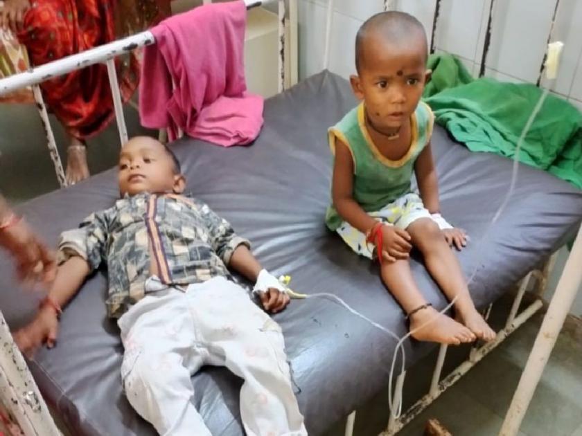 Seven children in Anganwadi in jivati poisoned by eating Chandrajyoti seeds | चंद्रज्योतीच्या बिया खाल्ल्याने अंगणवाडीतील सात बालकांना विषबाधा