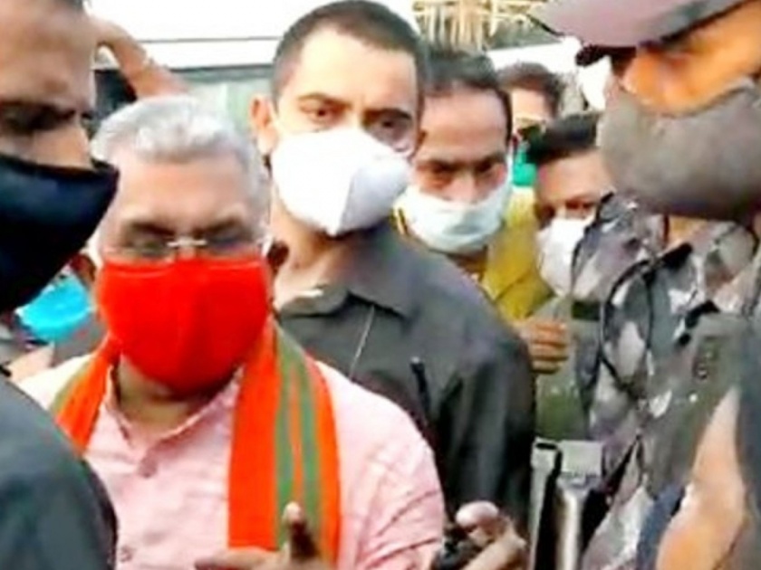 bjp west bengal chief dilip ghosh faced protest of party workers | West Bengal: भाजपमधील कलह वाढला! दिलीप घोष यांना कार्यकर्त्यांनी घेरले; बैठकीत गोंधळ