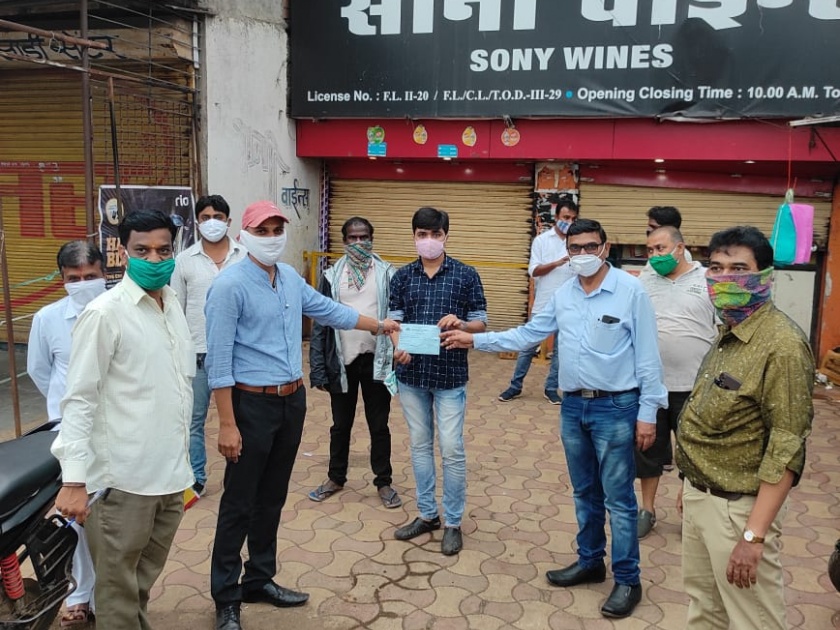 A fine of Rs 29,650 was levied on citizens who did not wear masks in Dindori | दिंडोरीत मास्क न वापरणाऱ्या नागरिकांकडून २९,६५० रुपये दंड वसूल