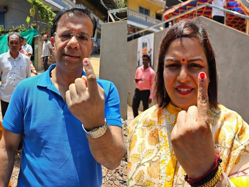 record turnout in sattari for goa lok sabha election 2024 voting big success to the efforts of vishwajit rane and divya rane | 'सत्तरी'त विक्रमी मतदान; विश्वजित व दिव्या राणे यांच्या प्रयत्नांना मोठे यश 
