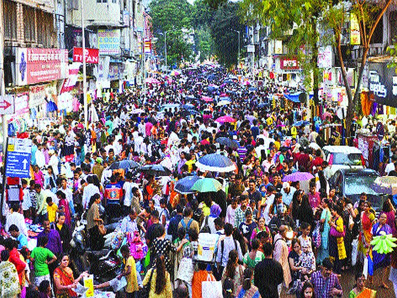 Megablock disruption on Diwali shopping | दिवाळीच्या खरेदीवर मेगाब्लॉकचे विघ्न