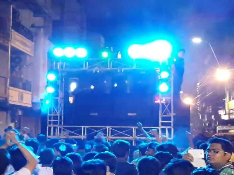 Thousands of DJs in Thane | ठाण्यात डीजेचा दणदणाटच