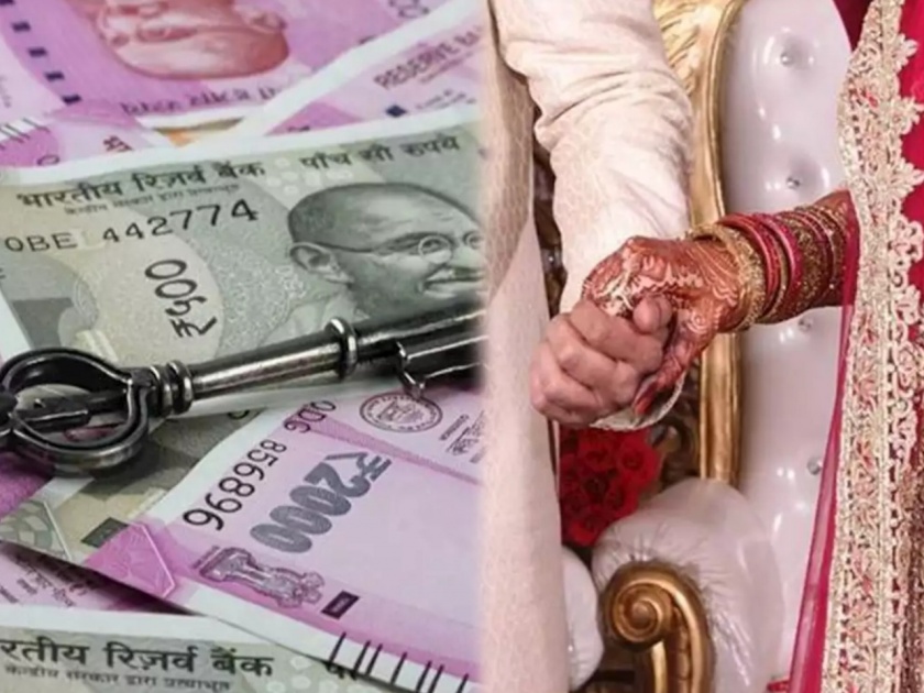 Crime News:Royal wedding of a sacked policeman's daughter, gave 1.25 crore Cash in dowry | Crime News: सेवेतून बडतर्फ पोलिसाने मुलीला हुंड्यात दिले सव्वा कोटी रुपये, लग्नाच्या पार्टीत झाले कोरोना नियमांचे उल्लंघन    