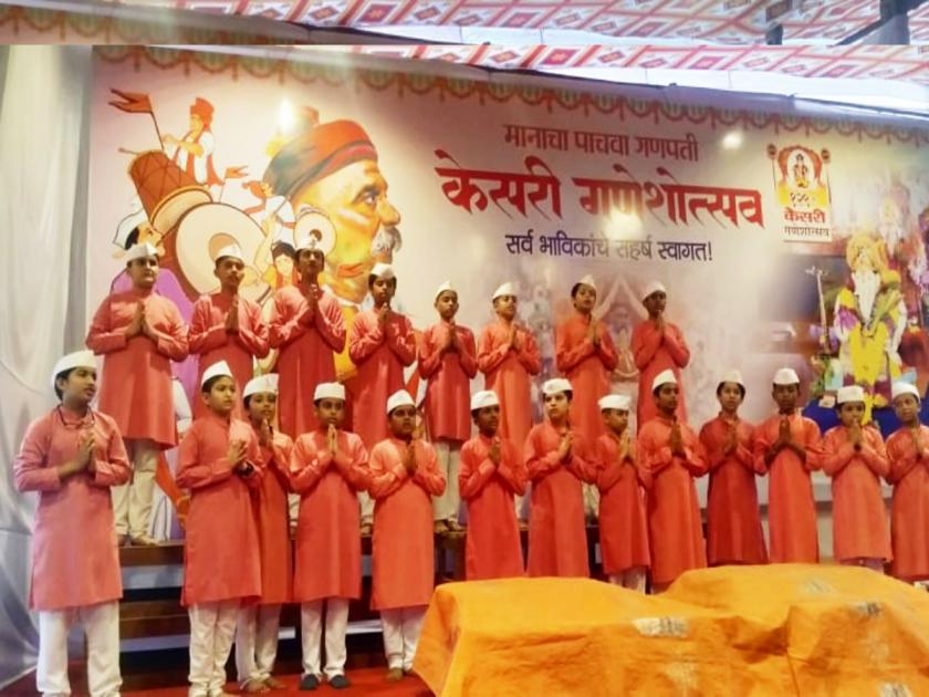 Ganesh Festival 2022: Adolescent students spread Sarth Arthavasirsha; Appreciable initiative of Gyan Prabodhini Dal! | Ganesh Festival 2022: किशोरवयीन विद्यार्थी करताहेत सार्थ अर्थवशीर्षाचा प्रसार; ज्ञान प्रबोधिनी दलाचा कौतुकास्पद उपक्रम! 