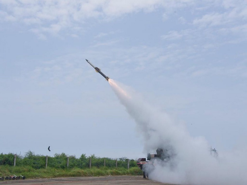 A successful test of a missile fired from the DRDO by air immediately | खुशखबर! डीआरडीओकडून क्षेपणास्त्राची यशस्वी चाचणी