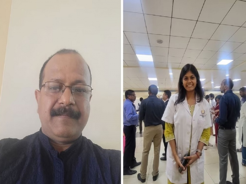 NEET Success Story: uttar-pradesh-doctor-father-gives-neet-exam-2023-to-inspire-daughter-both-qualified | मुलीला प्रेरित करण्यासाठी वडिलांनी सुरू केला NEETचा अभ्यास; दोघेही चांगल्या गुणांनी पास